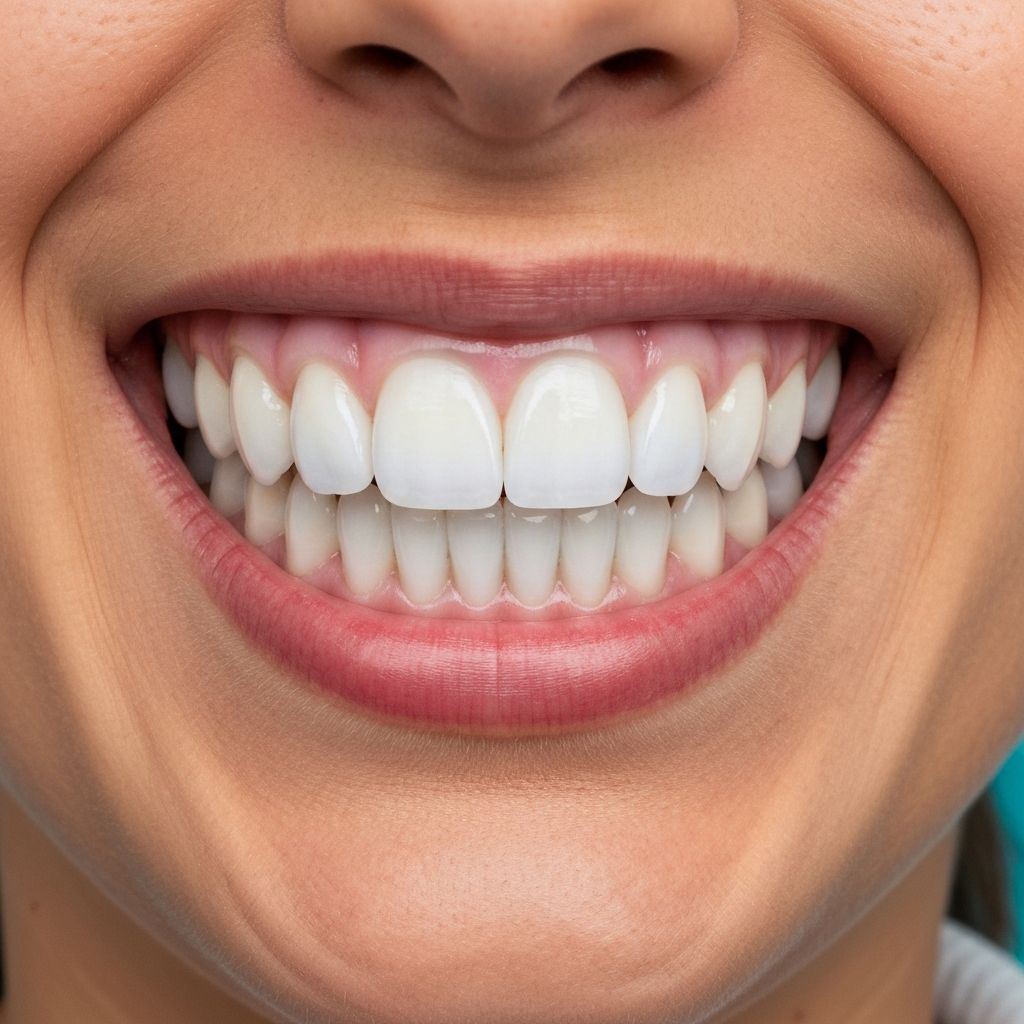 Zahnaufhellung - Nachher